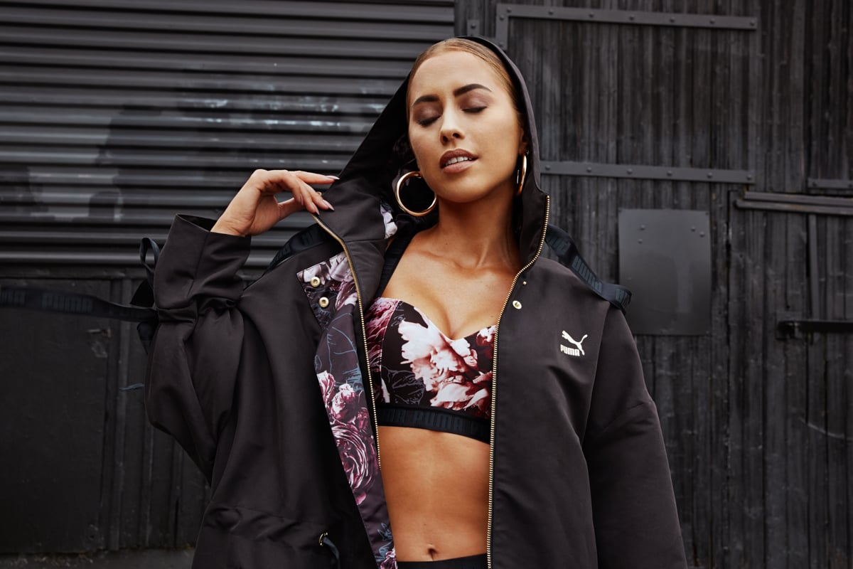 Puma x kenza hot sale track jacket